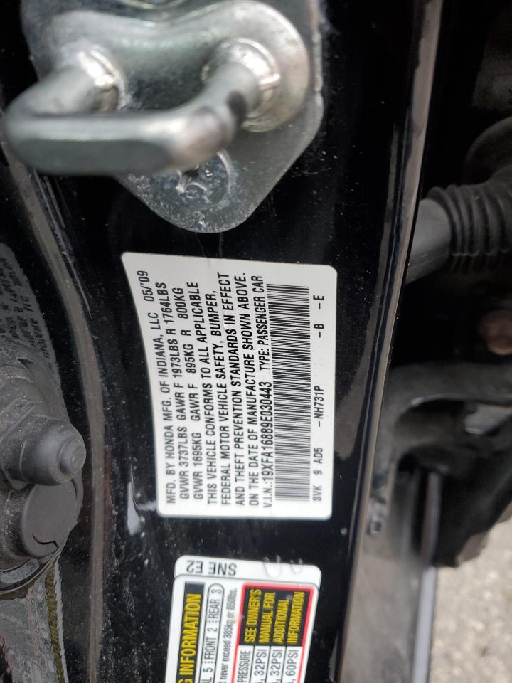 2009 HONDA CIVIC EX photo 23