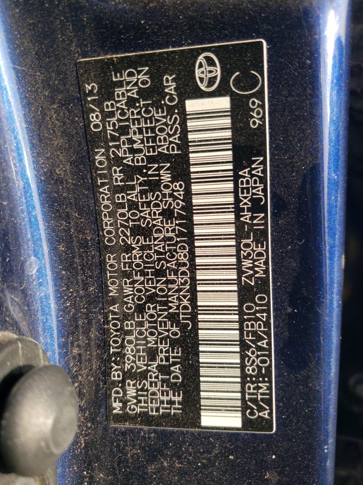 2013 TOYOTA PRIUS photo 23