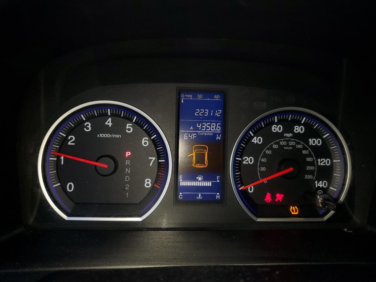 2011 HONDA CR-V EXL photo 9