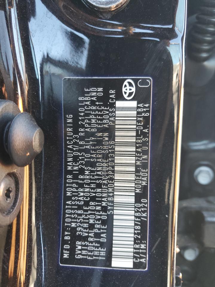 2023 TOYOTA COROLLA LE photo 13