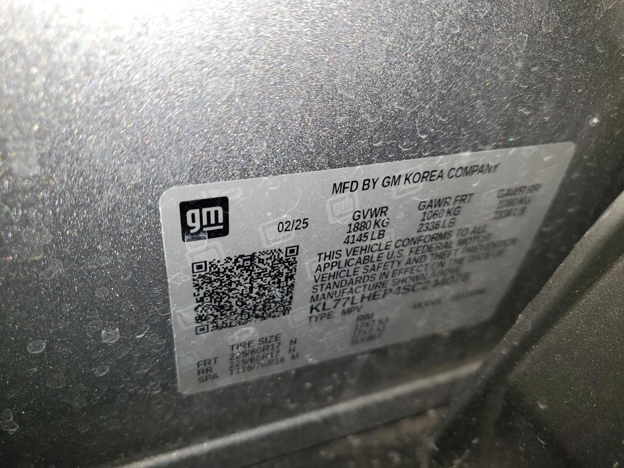 2025 CHEVROLET TRAX 1LT photo 25