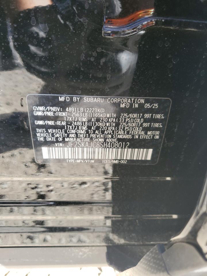 2025 SUBARU FORESTER WILDERNESS photo 13