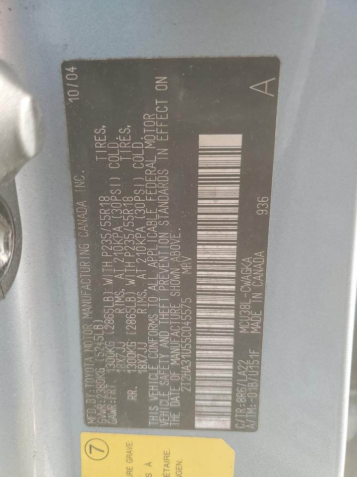 2005 LEXUS RX 330 photo 13