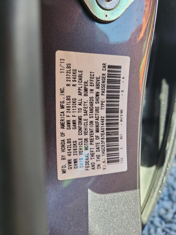 2014 HONDA ACCORD EXL photo 13