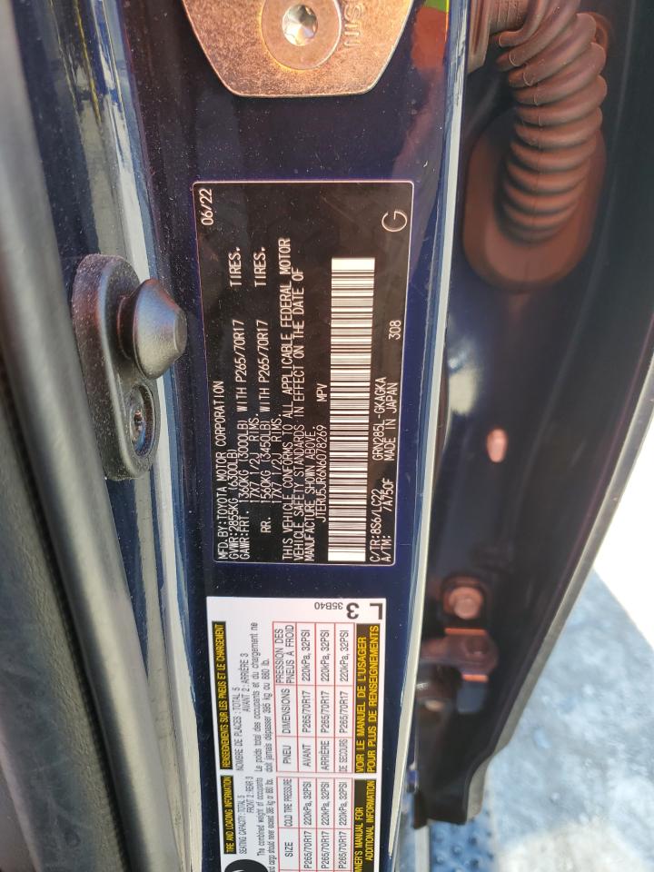 2022 TOYOTA 4RUNNER TRD OFF ROAD PREMIUM photo 37