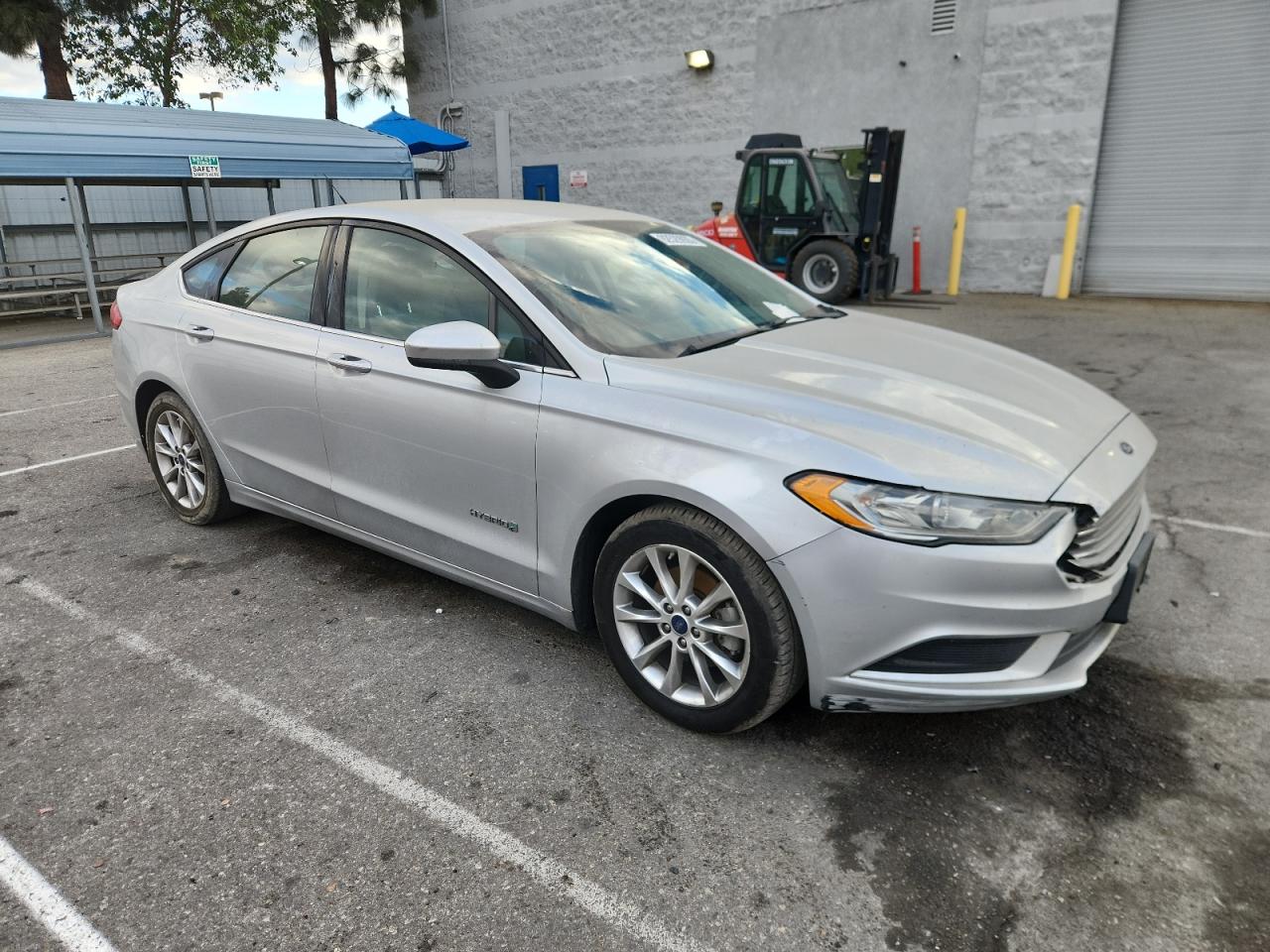 2017 FORD FUSION S HYBRID photo 4