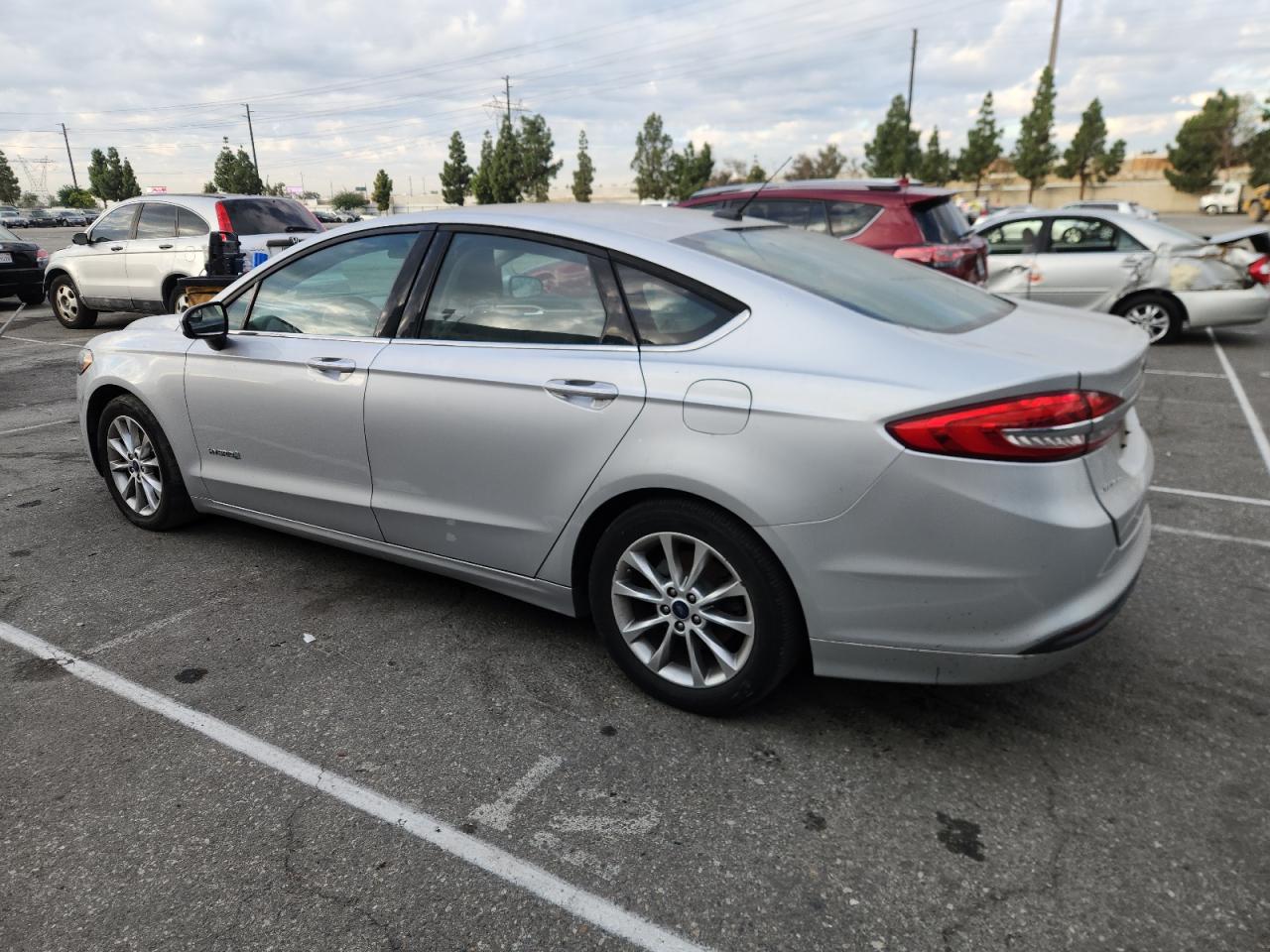 2017 FORD FUSION S HYBRID photo 2