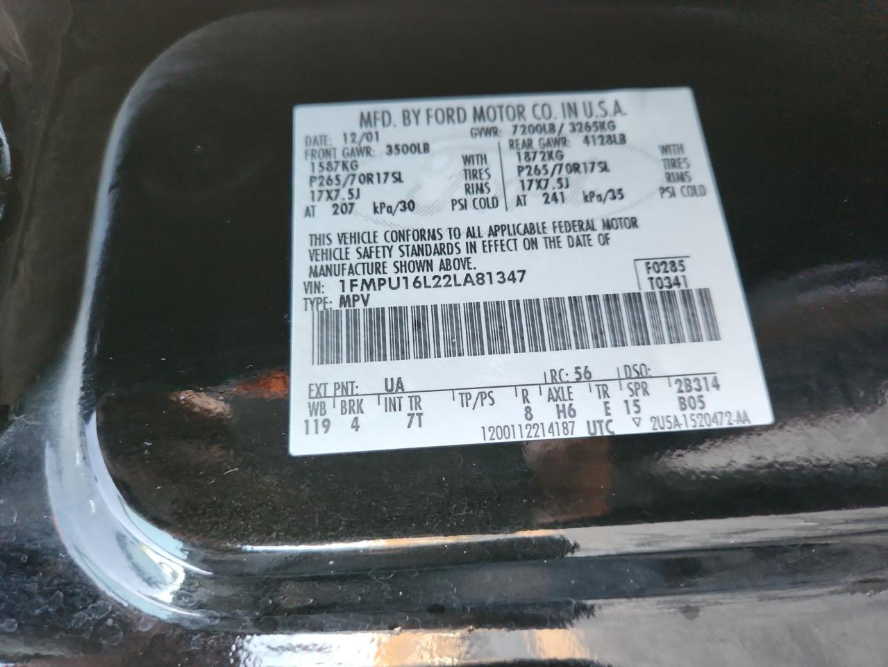 2002 FORD EXPEDITION XLT photo 37
