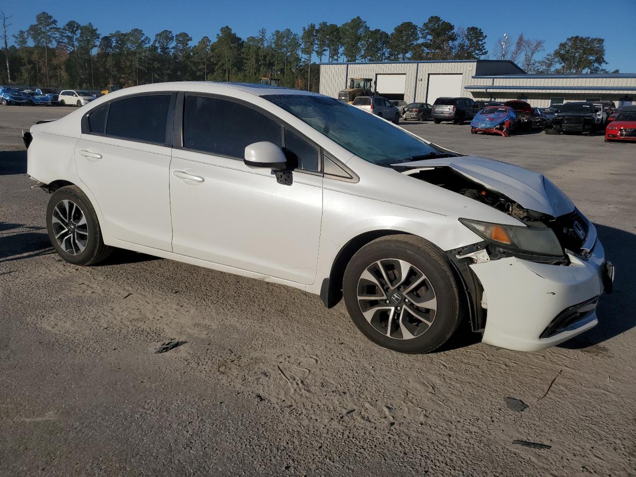2013 HONDA CIVIC EXL photo 4