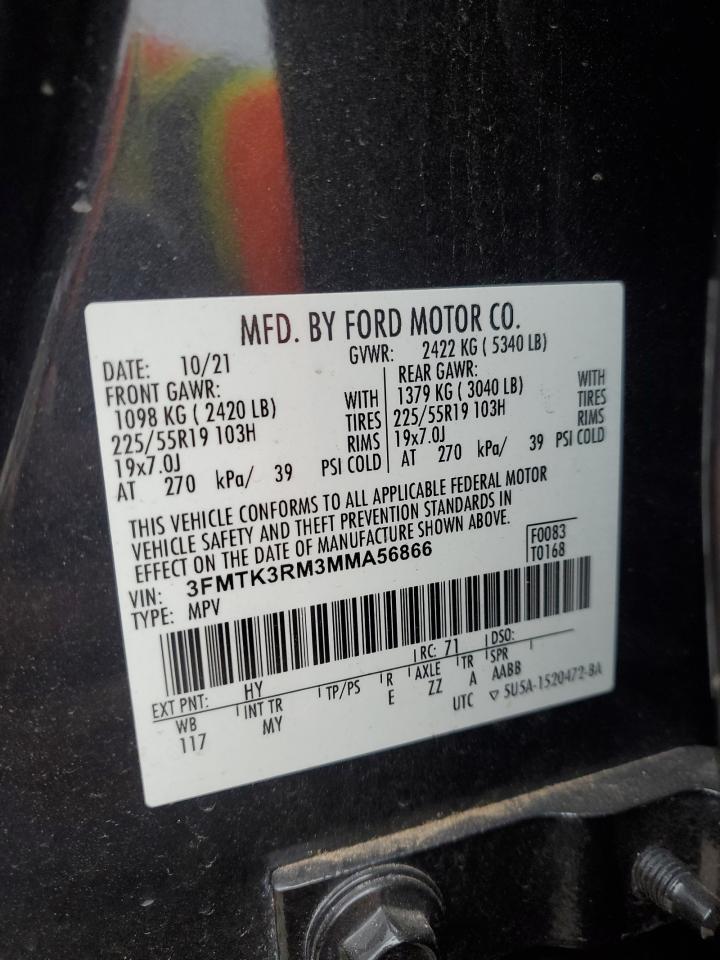 2021 FORD MUSTANG MACH-E PREMIUM photo 13