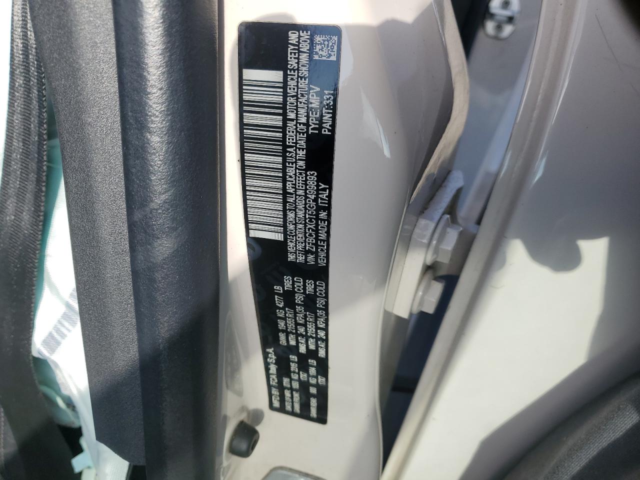 2016 FIAT 500X TREKKING photo 12