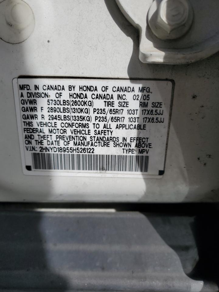 2005 ACURA MDX TOURING photo 37