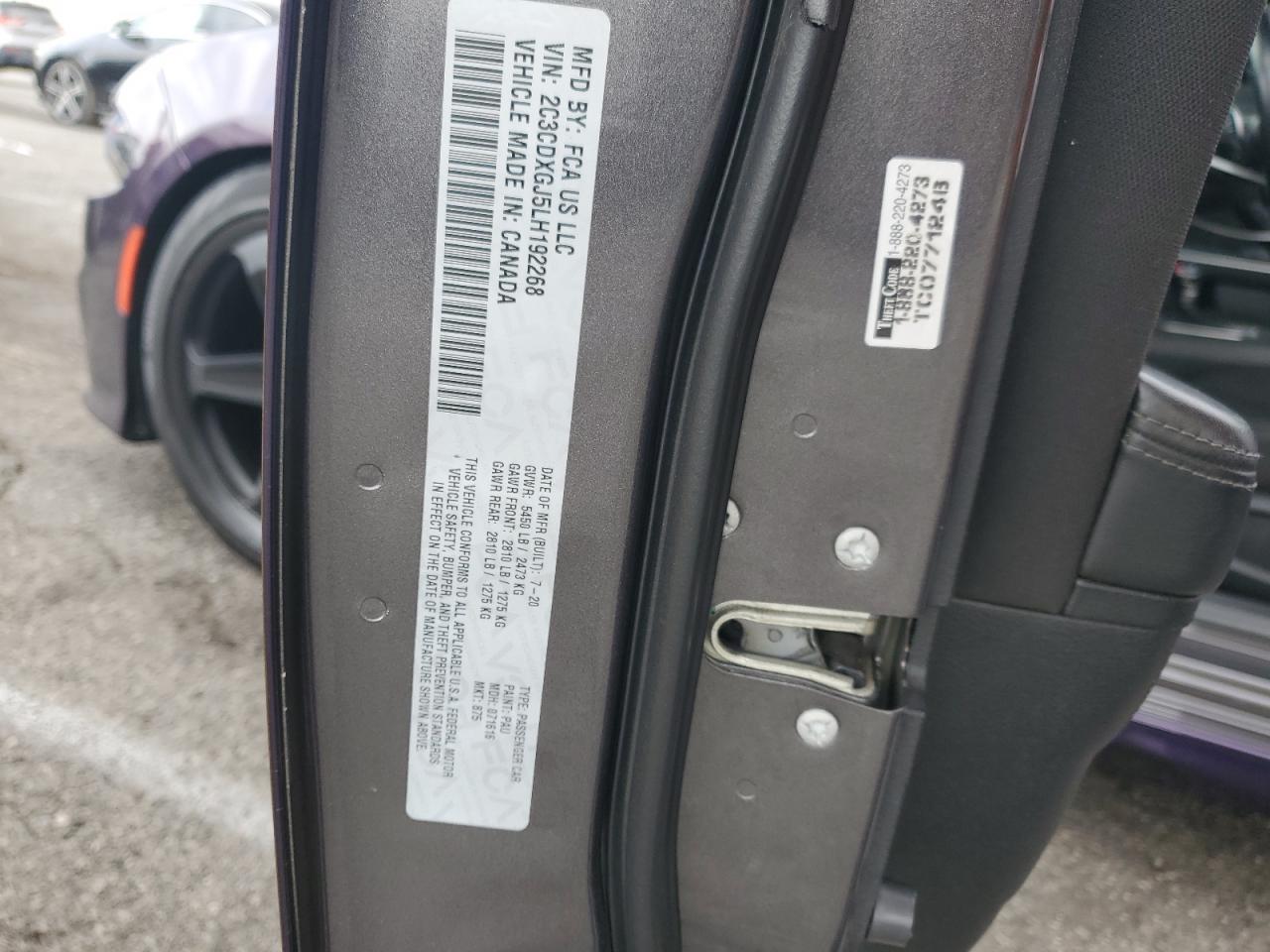 2020 DODGE CHARGER SCAT PACK photo 23