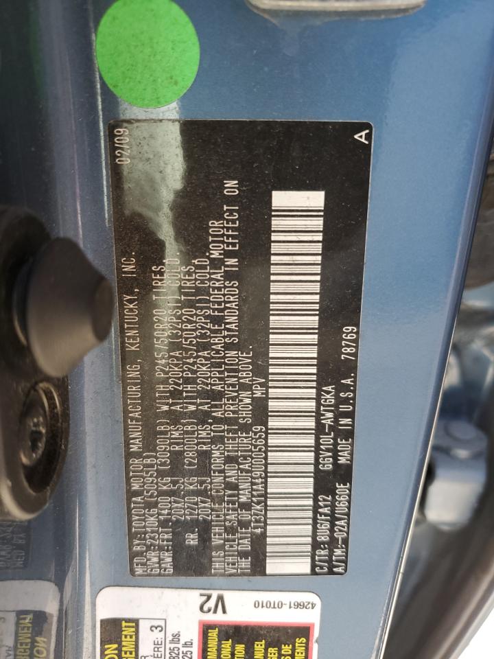 2009 TOYOTA VENZA photo 13