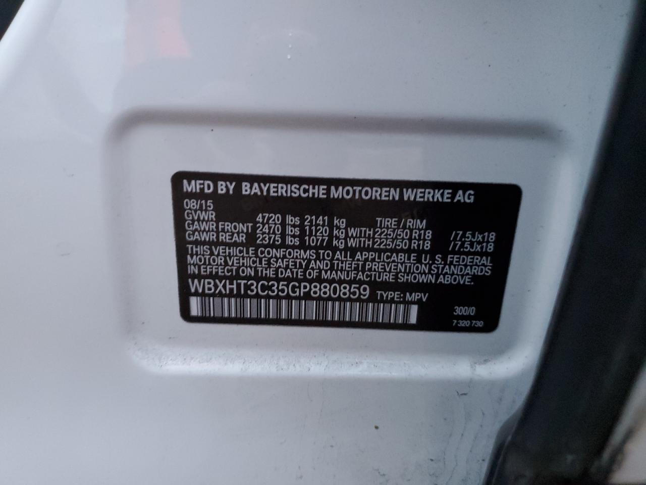 2016 BMW X1 XDRIVE28I photo 13