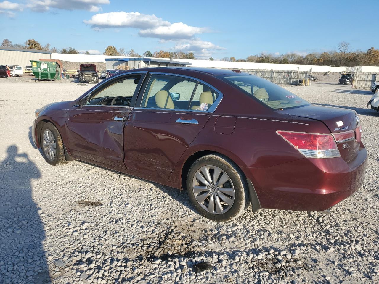 2012 HONDA ACCORD EXL photo 2