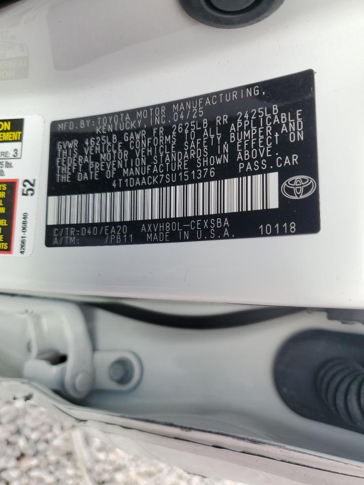 2025 TOYOTA CAMRY photo 12