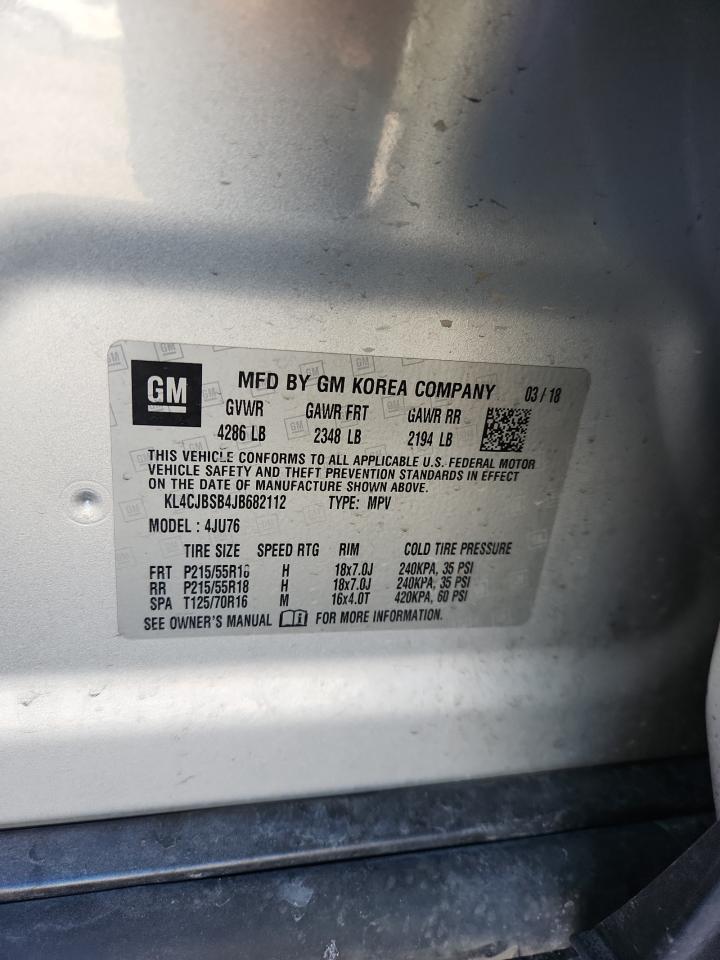 2018 BUICK ENCORE PREFERRED II photo 13
