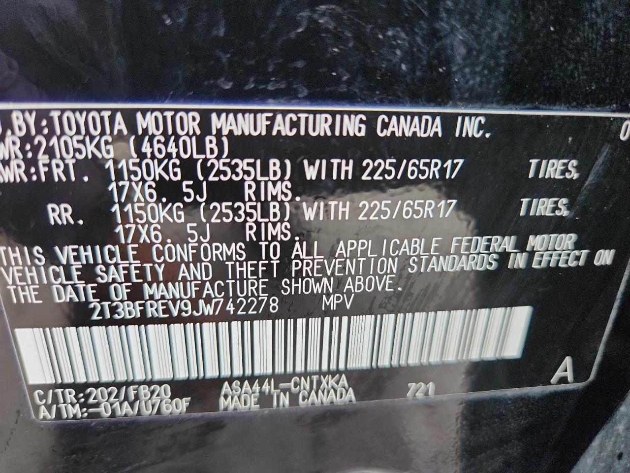2018 TOYOTA RAV4 LE photo 25