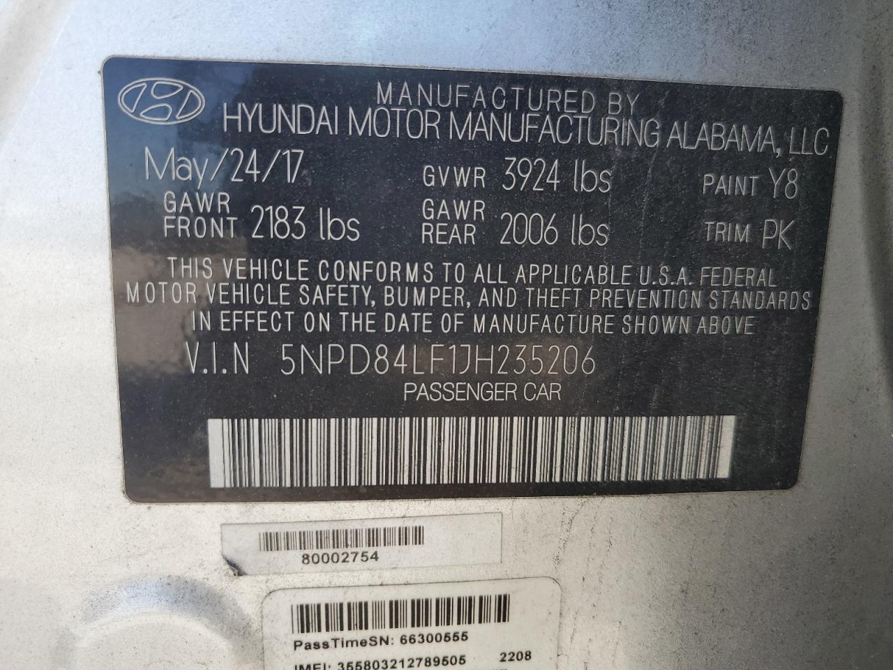 2018 HYUNDAI ELANTRA SEL photo 23