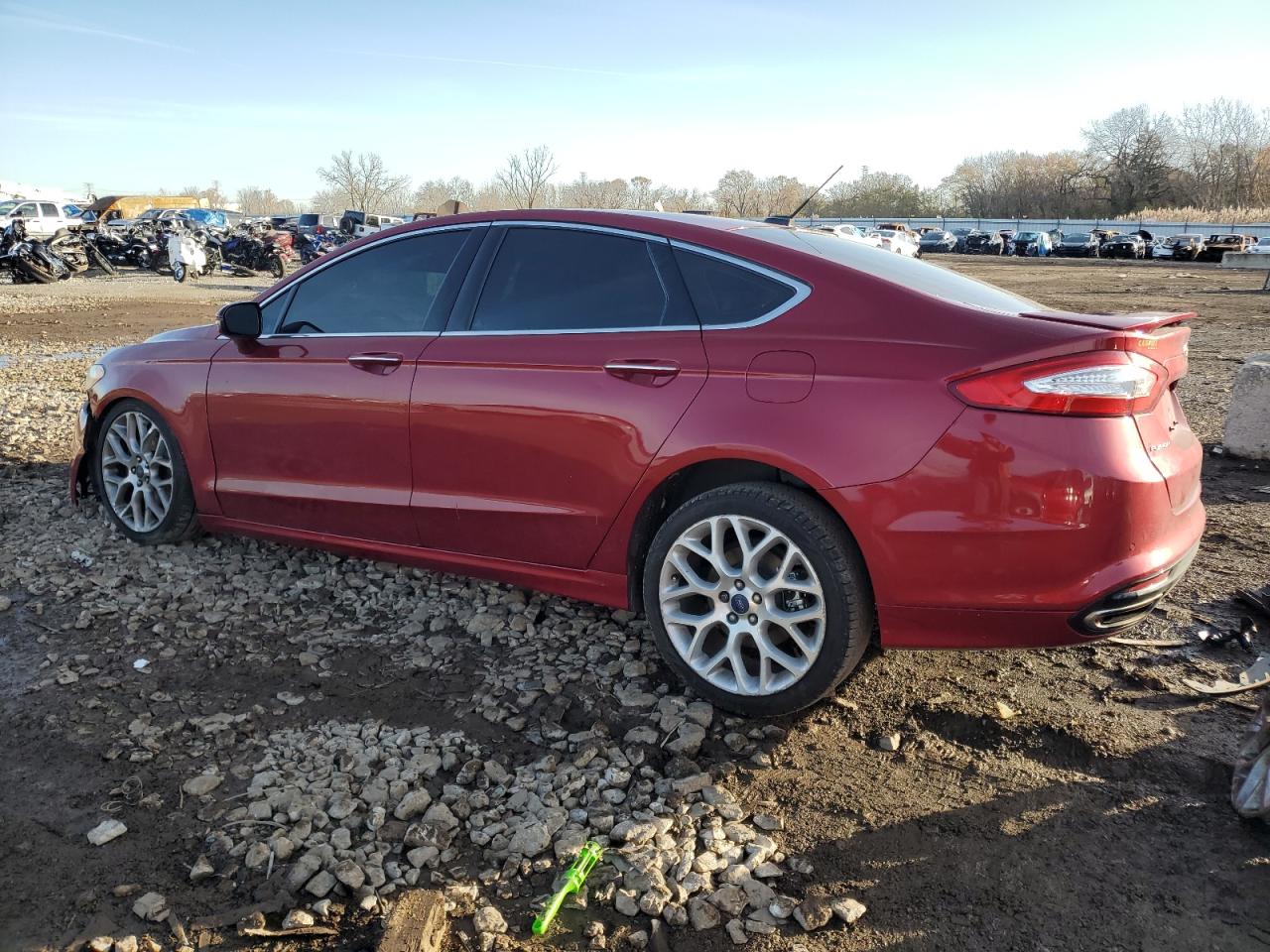 2014 FORD FUSION TITANIUM photo 4