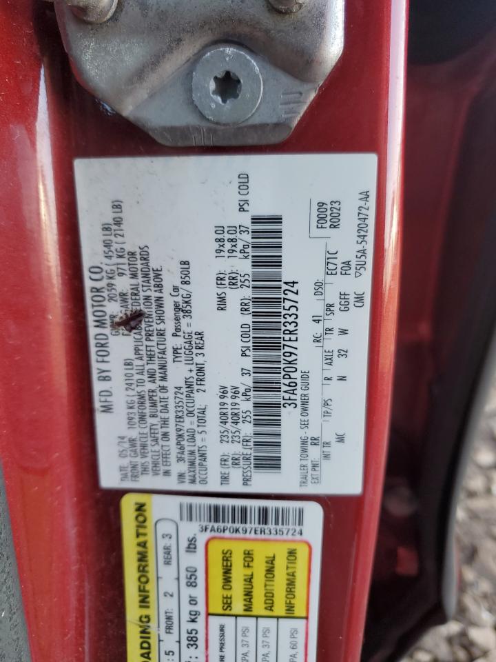 2014 FORD FUSION TITANIUM photo 34