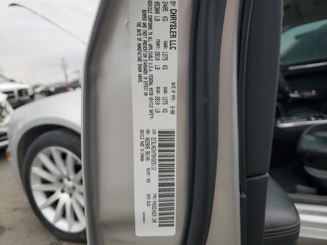 2008 CHRYSLER 300C photo 23