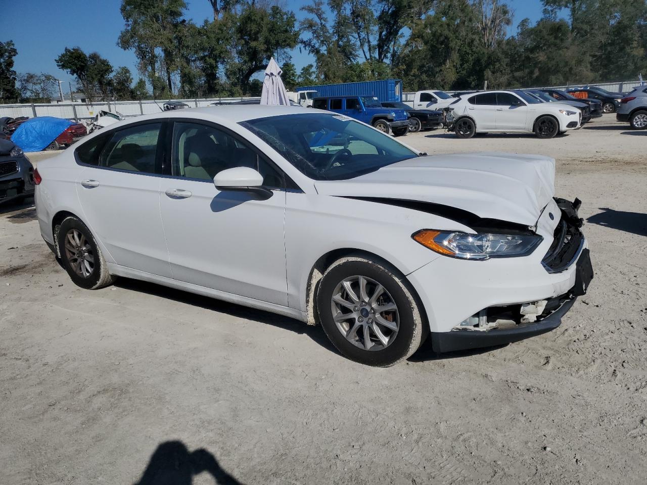 2017 FORD FUSION S photo 7