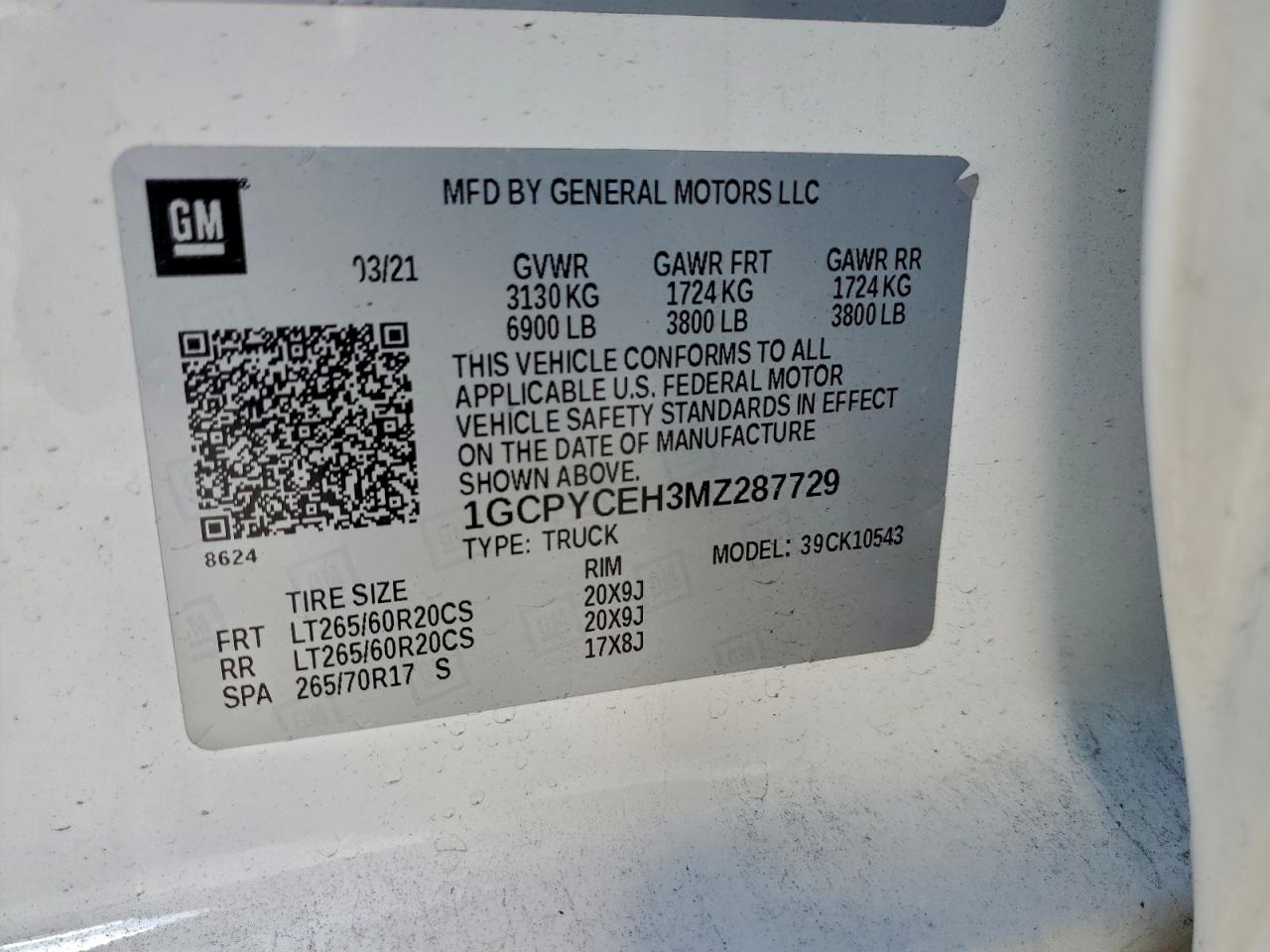 2021 CHEVROLET SILVERADO photo 37