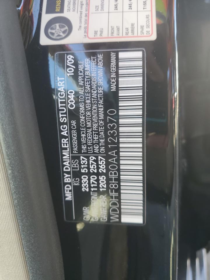2010 MERCEDES-BENZ E 350 4MATIC photo 12