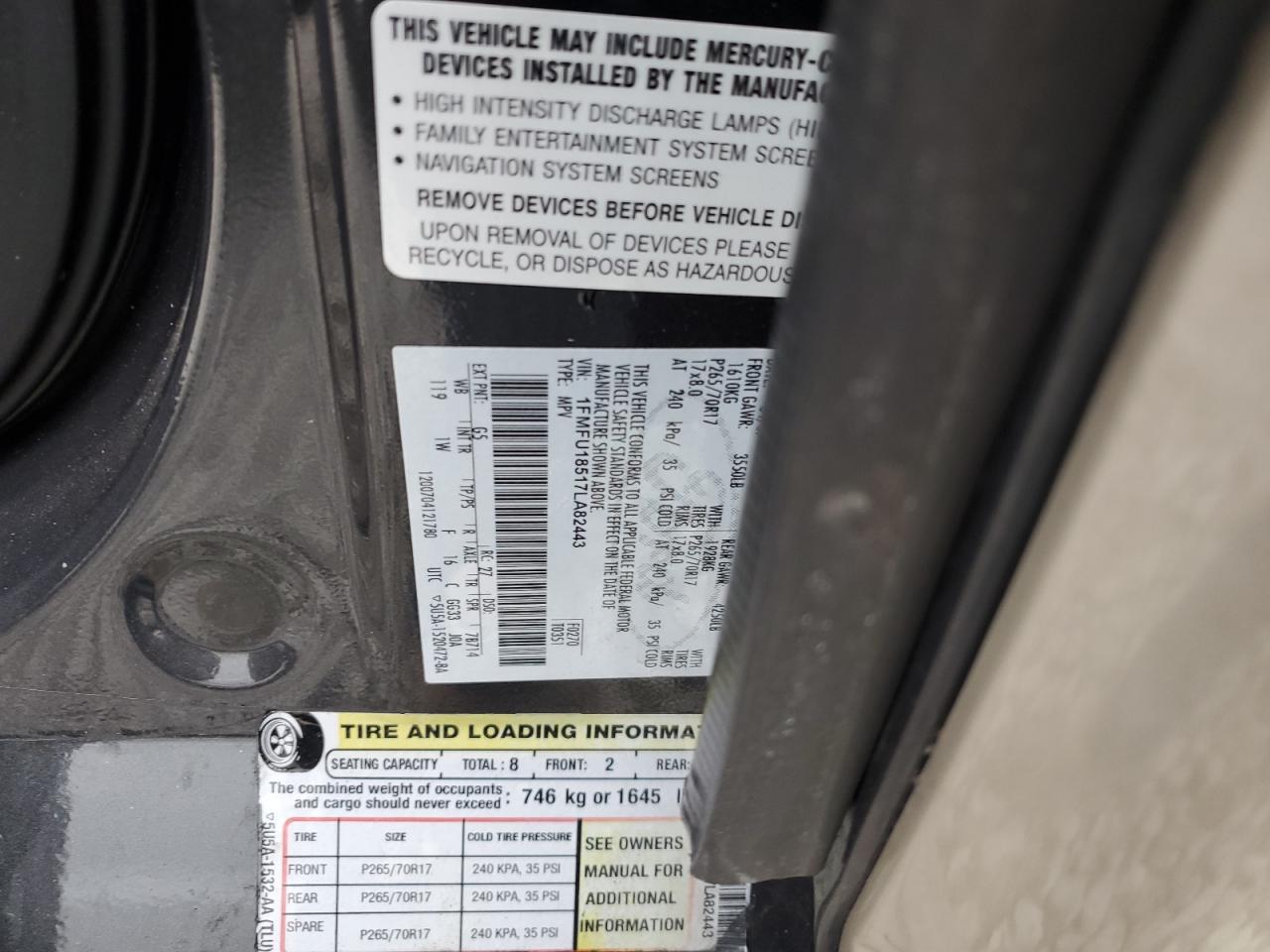 2007 FORD EXPEDITION EDDIE BAUER photo 13