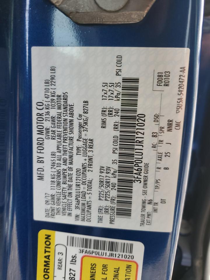 2018 FORD FUSION SE HYBRID photo 23