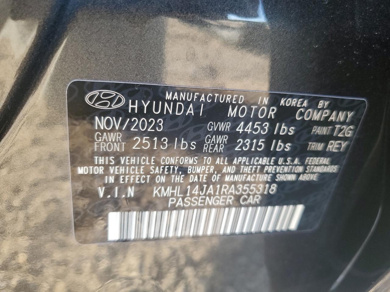 2024 HYUNDAI SONATA SEL photo 34