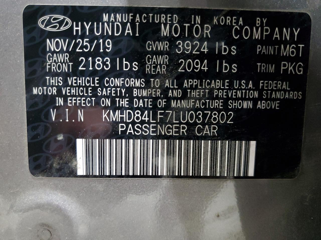 2020 HYUNDAI ELANTRA VALUE EDITION photo 34