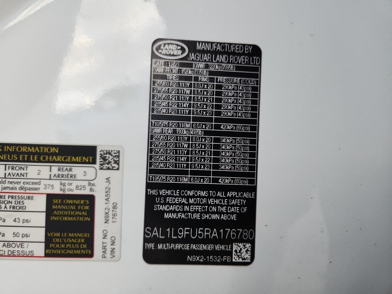 2024 LAND ROVER RANGE ROVER SPORT DYNAMIC SE photo 25