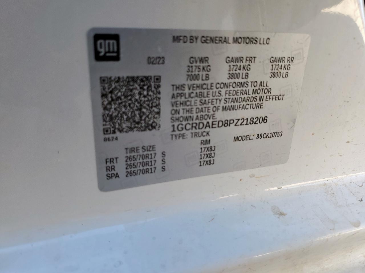 2023 CHEVROLET SILVERADO K1500 photo 13