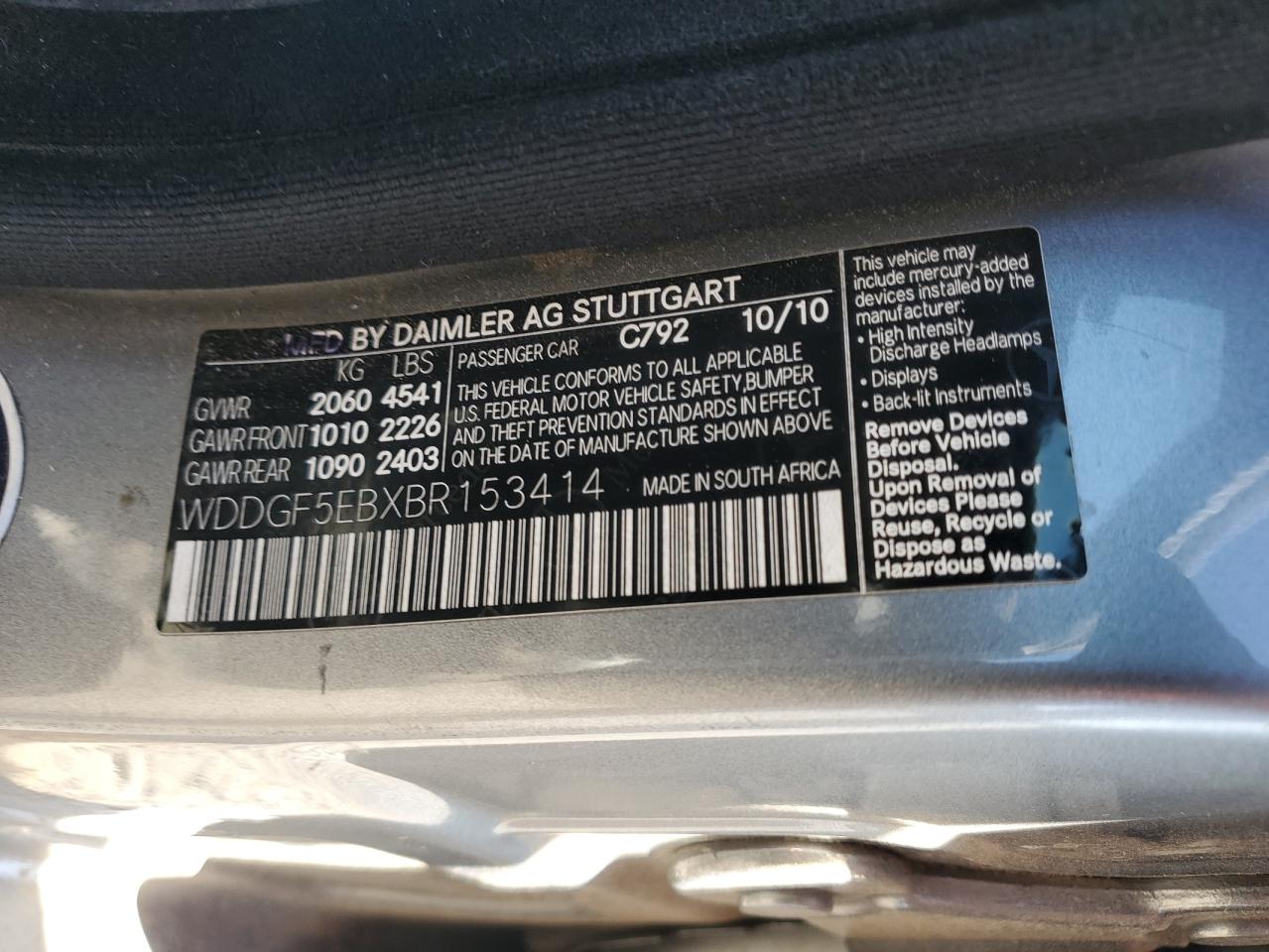 2011 MERCEDES-BENZ C 300 photo 34