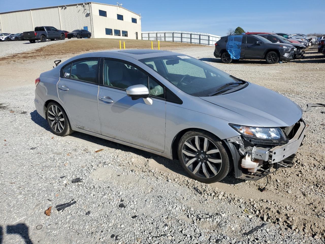 2014 HONDA CIVIC EXL photo 4