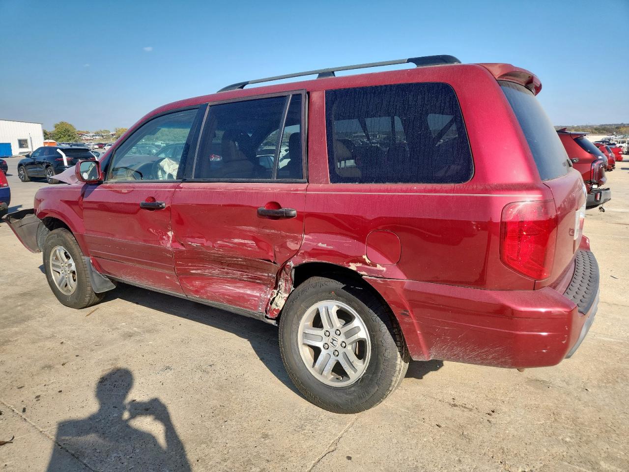 2005 HONDA PILOT EXL photo 2