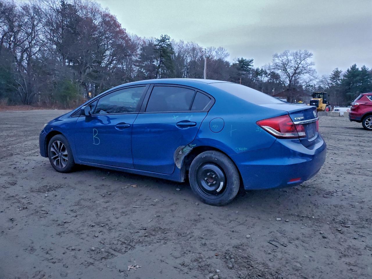 2014 HONDA CIVIC EX photo 4