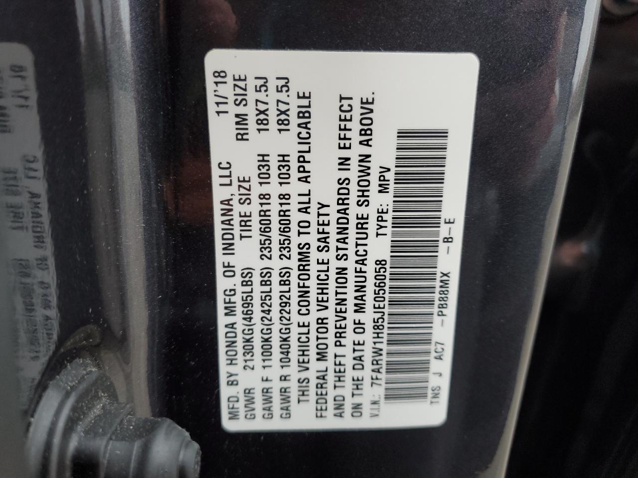 2018 HONDA CR-V EXL photo 14