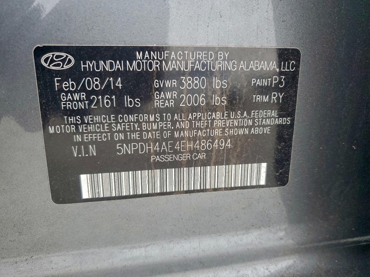 2014 HYUNDAI ELANTRA SE photo 23