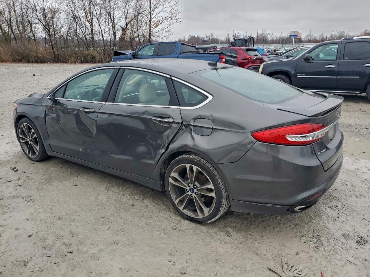 2017 FORD FUSION TITANIUM photo 2