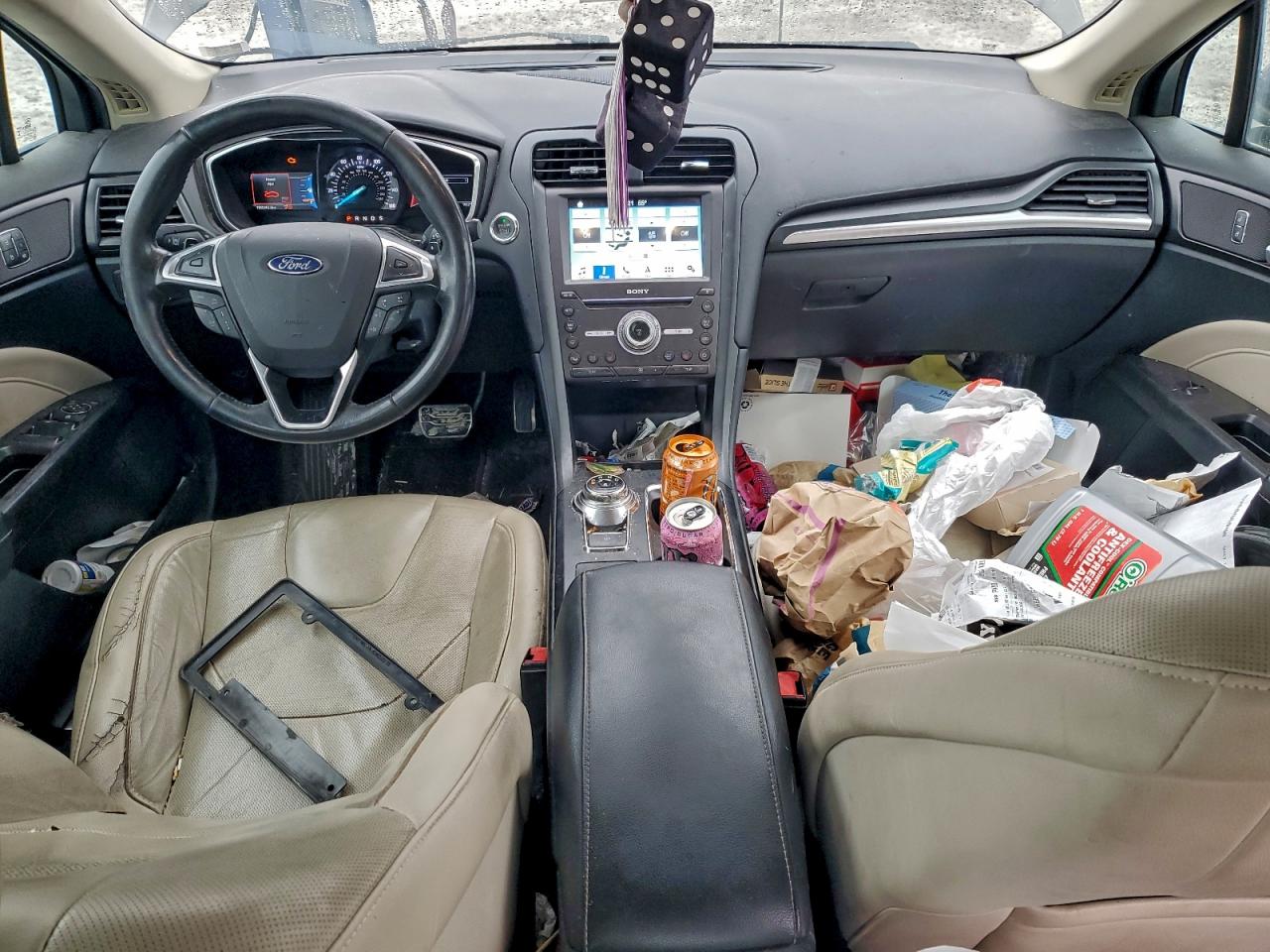 2017 FORD FUSION TITANIUM photo 8