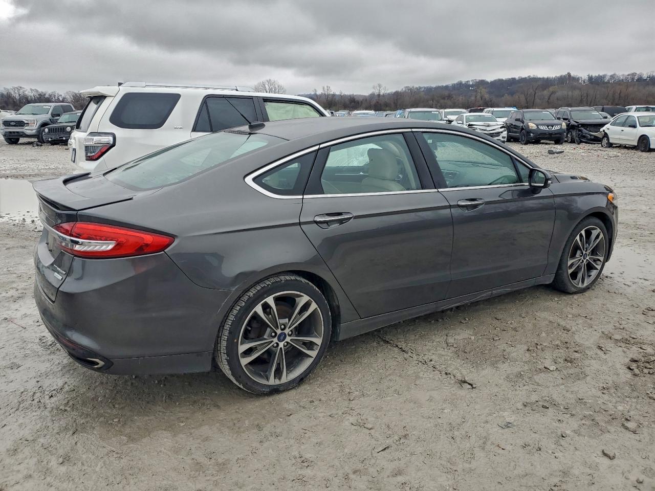 2017 FORD FUSION TITANIUM photo 3