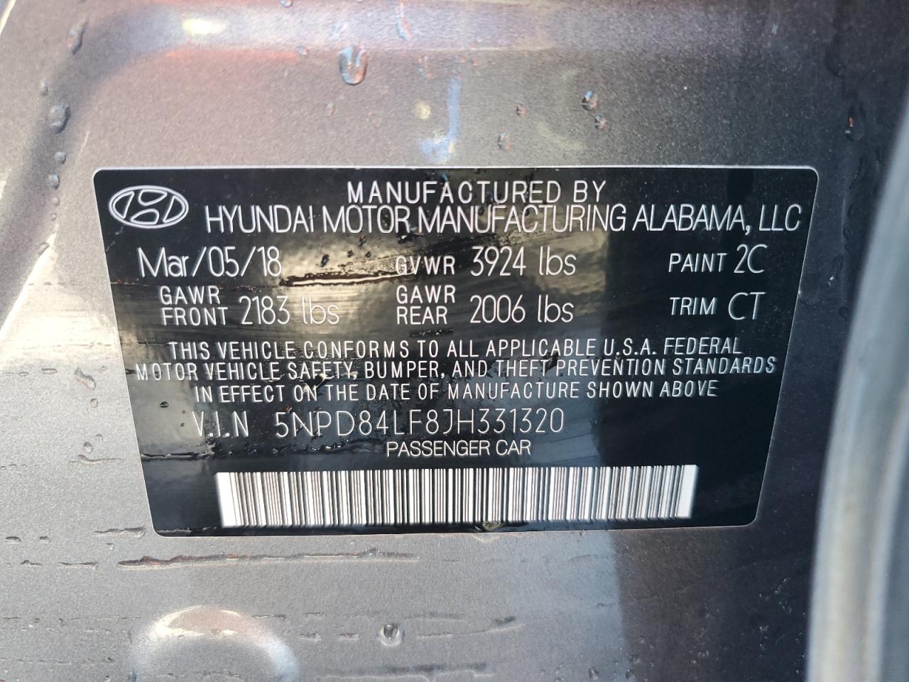 2018 HYUNDAI ELANTRA SEL photo 23