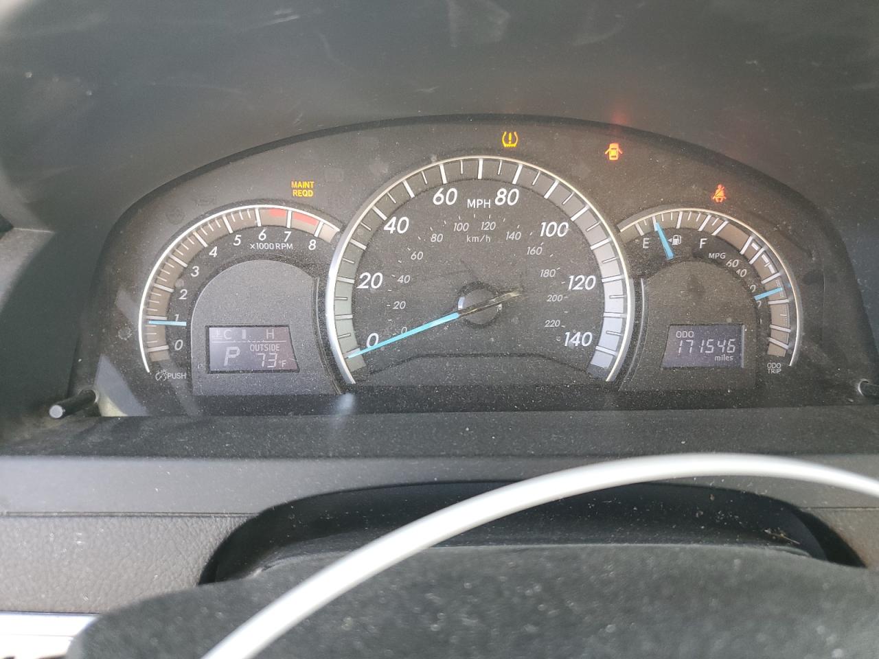 2013 TOYOTA CAMRY L photo 9