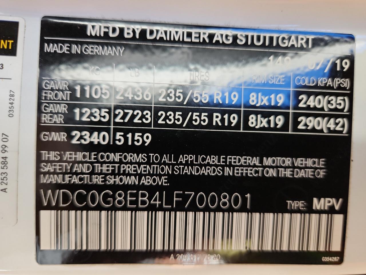 2020 MERCEDES-BENZ GLC 300 4MATIC photo 37