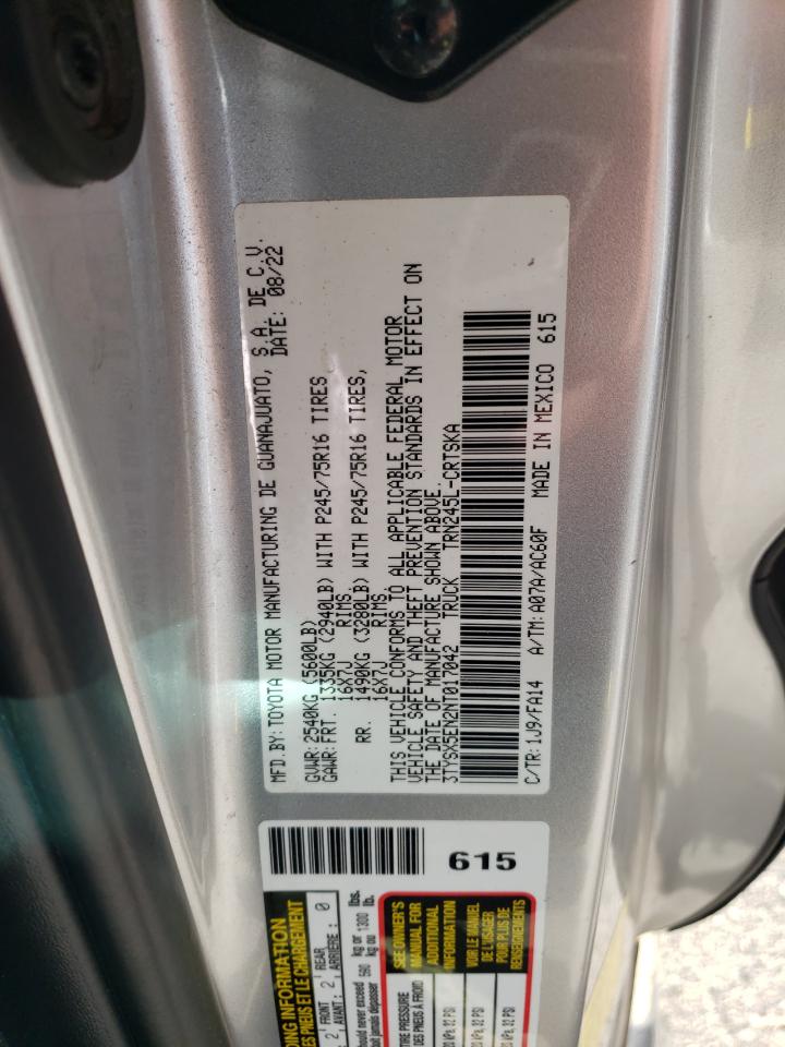 2022 TOYOTA TACOMA ACCESS CAB photo 12