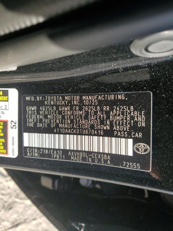 2026 TOYOTA CAMRY XSE photo 25